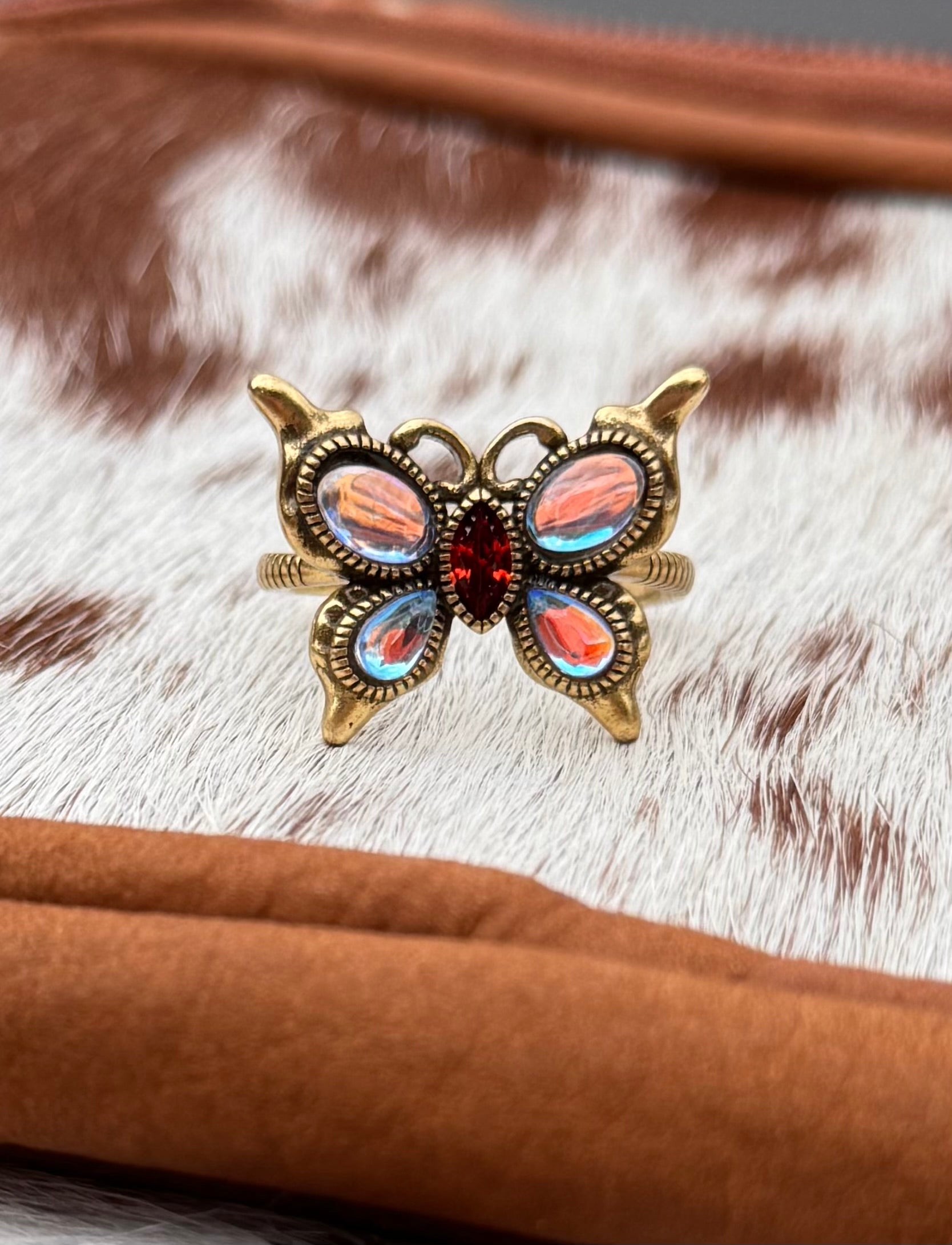 Vintage Butterfly Ring