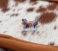 Glass Butterfly Ring
