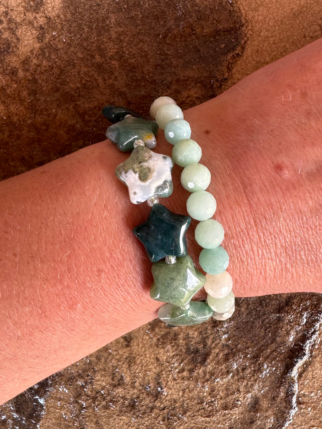 Amazonite Crystal Bracelet