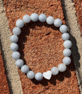 Aquamarine Heart Bracelet