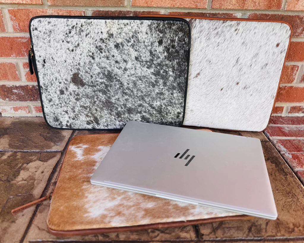 Cowhide Laptop Sleeve