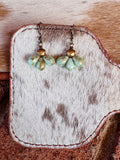 Mint Drop Earrings