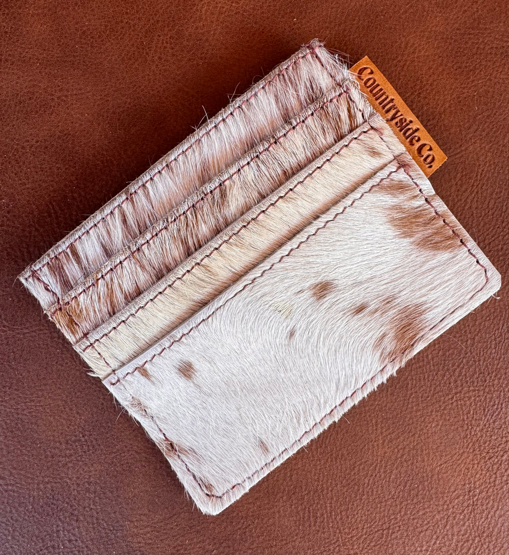 Cowhide Credit Card Holder