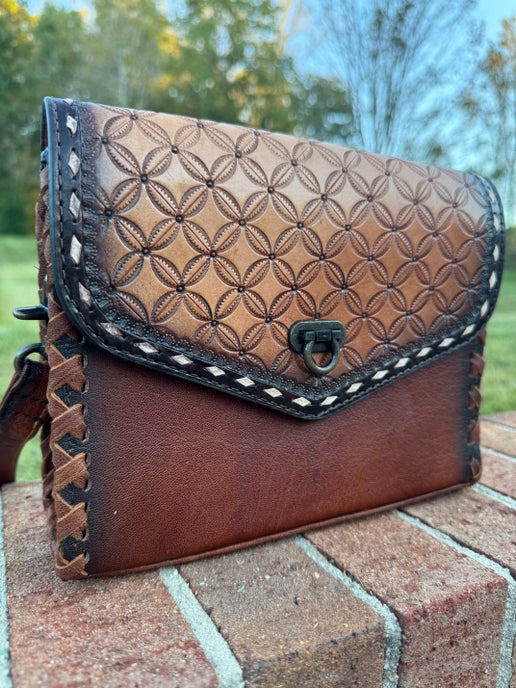Old Western Leather Crossbody