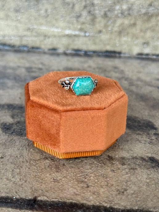 Laurel Turquoise Sterling Silver Ring