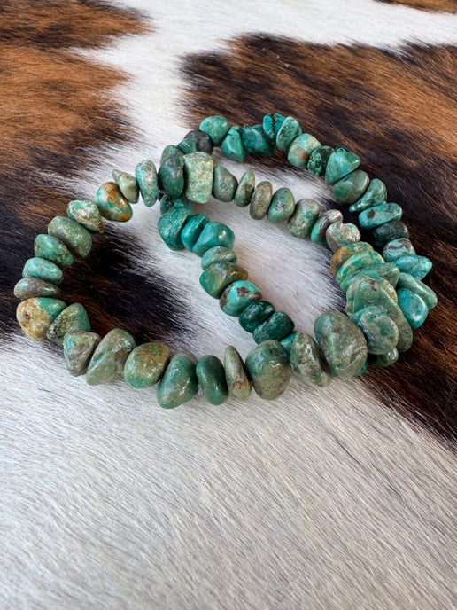 Natural Chunky Turquoise Bracelet