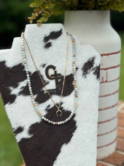 Horseshoe Charm Necklace