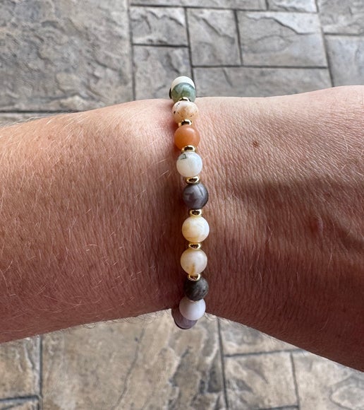Bamboo Agate Bracelet