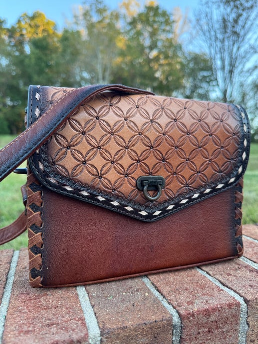Old Western Leather Crossbody