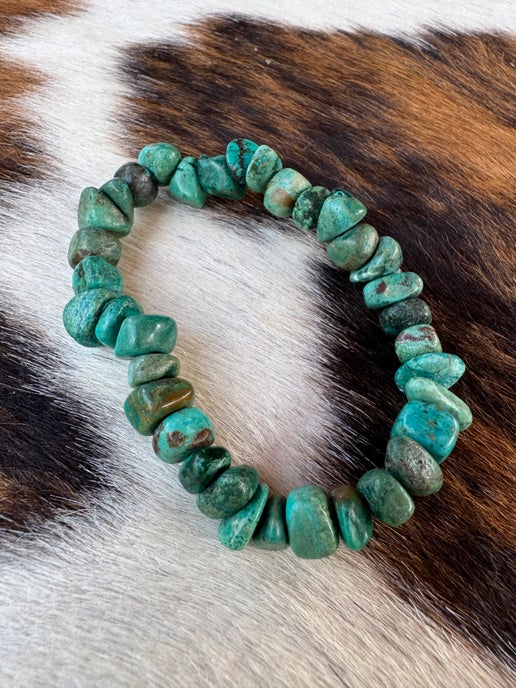 Natural Chunky Turquoise Bracelet