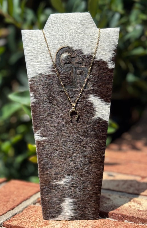 Horseshoe Charm Necklace
