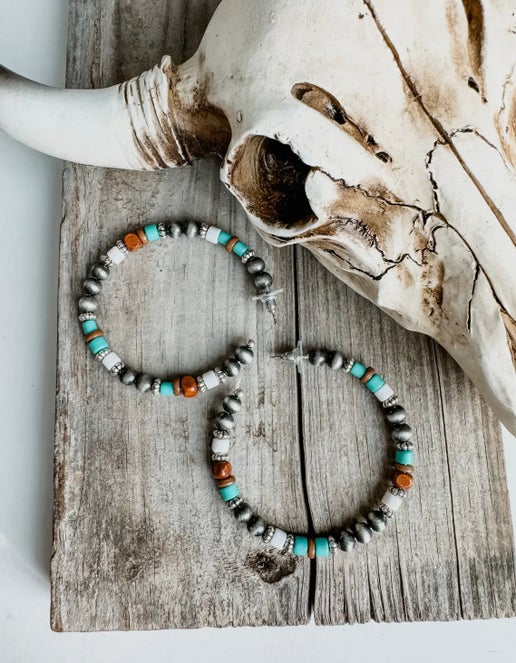 Navajo Large Hoop Earrings