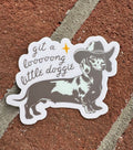 Git A Long Little Doggie Sticker