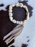 White Turquoise Bracelet (MARKED DOWN)